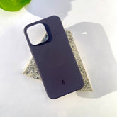 iPhone 14 Pro Deep Purple Spigen Mag Armor with Magsafe Compatibility Case